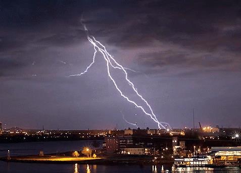 雷電的一般知識(shí)-雷電的放電過(guò)程及其主要特性